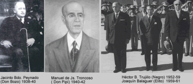 Don Bozo, Don Pipí, Negro y Elito fueron presidentes títeres del Jefe